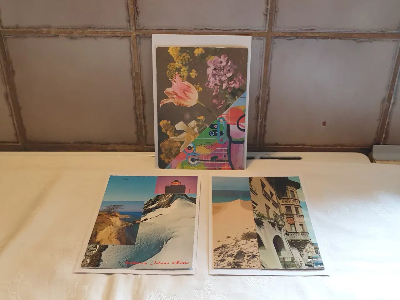 Billede 2 - Kunstkort m kuverter 1stk5kr 3stk10kr SE 5 foto
