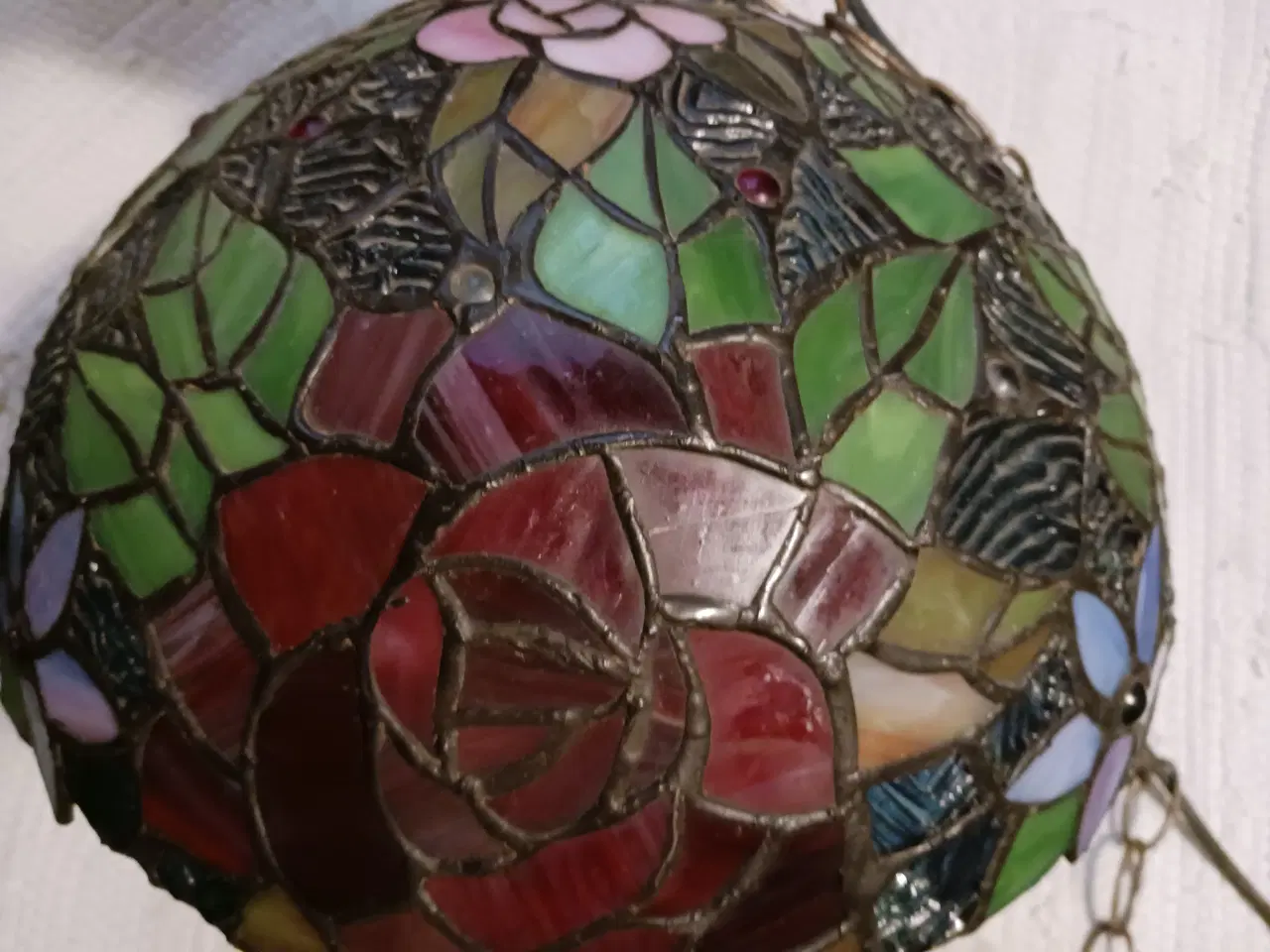 Billede 3 - Tiffany loftlampe gammel