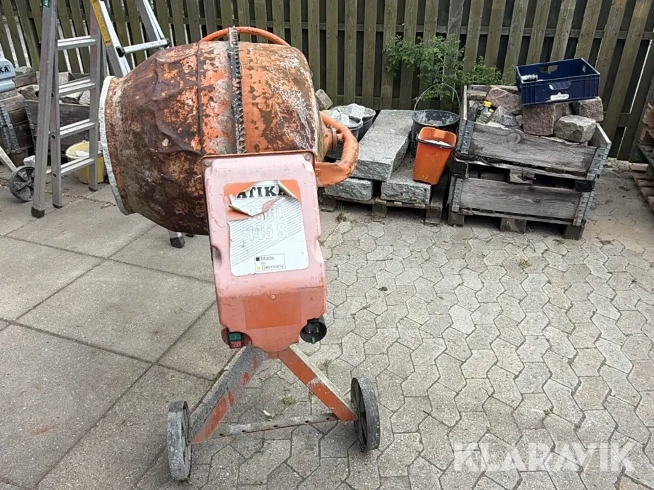 Billede 4 - Betonblander ATIKA Profi 145 S 145 liter