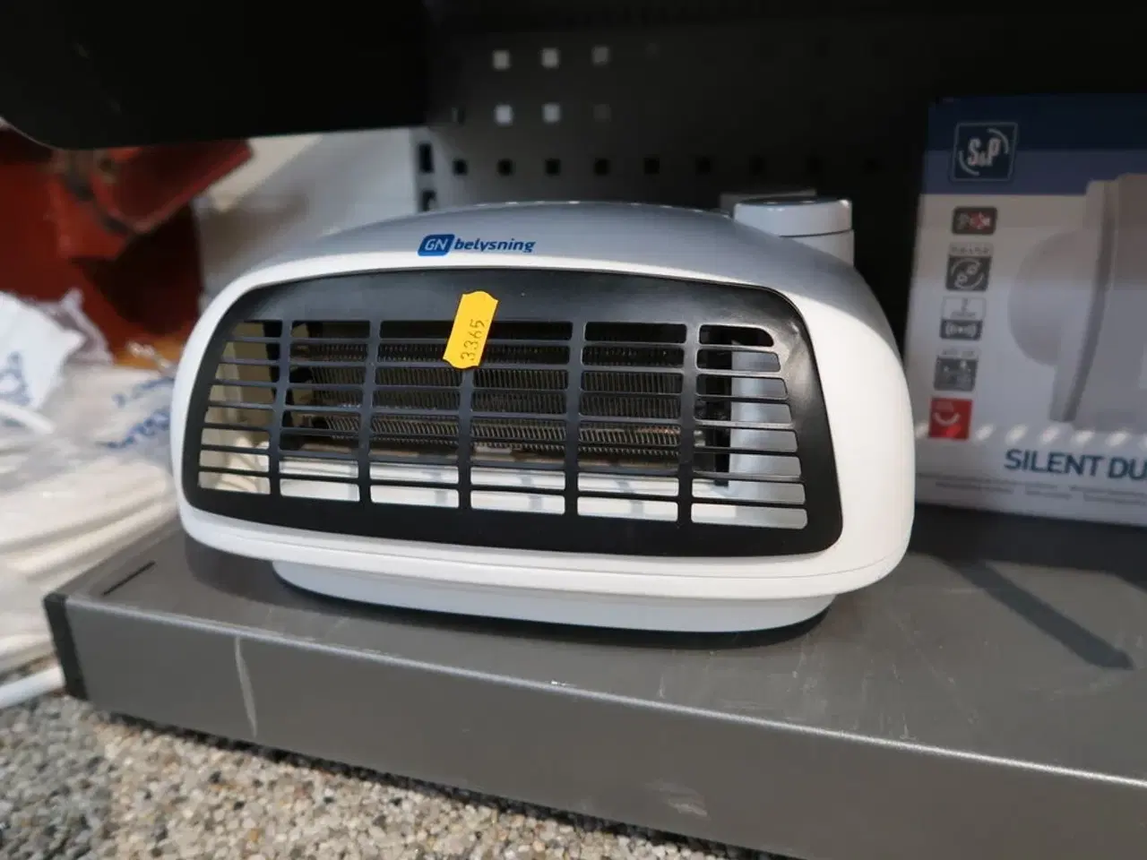 Billede 3 - Div. Varmeblæsere, varmelampe samt ventilator SILENT DUAL 100