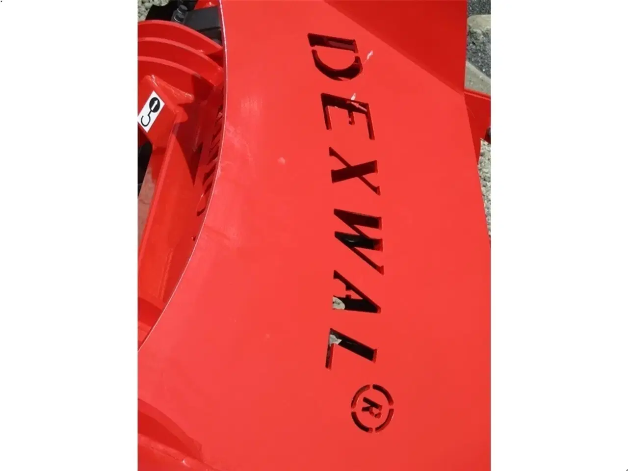 Billede 2 - Dexwal Mamut 4 m Med v-rings pakker og 560mm talerkner