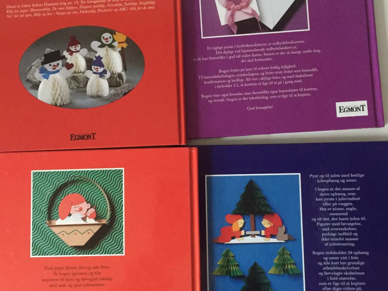 Billede 2 - Juleklip bøger