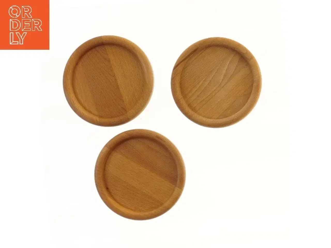 Billede 3 - Runde træbakker (str. Ø 16 cm)