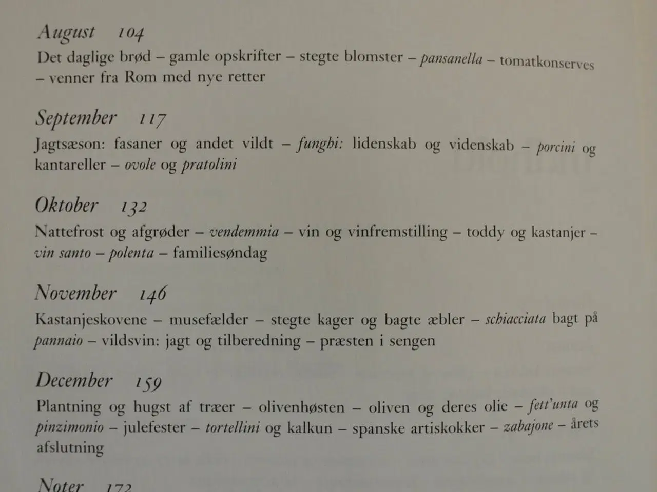 Billede 2 - året i toscana - livet og maden i en italiensk dal