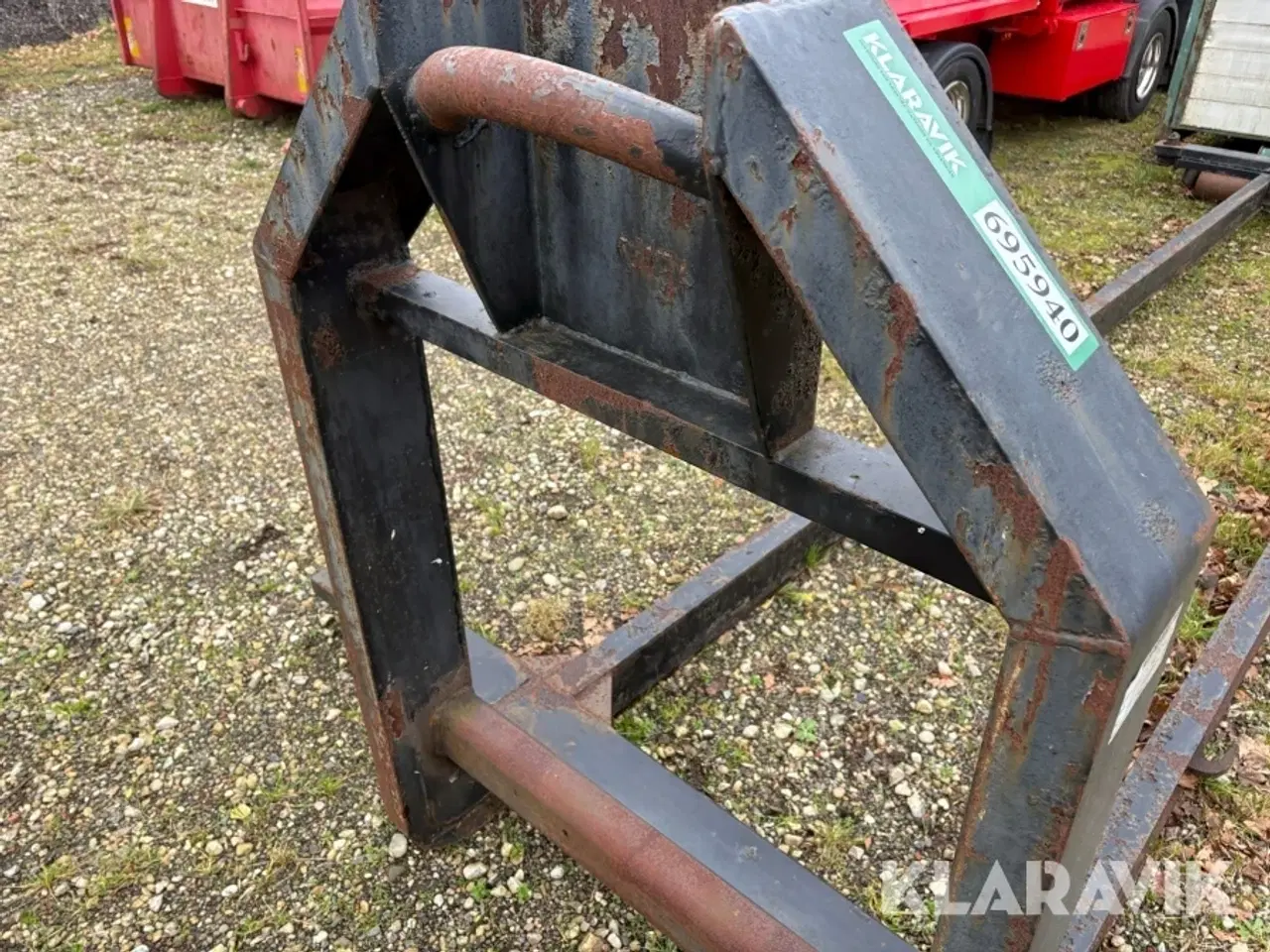 Billede 9 - Bundramme til 20fods container Miljø-art U iso inp 60