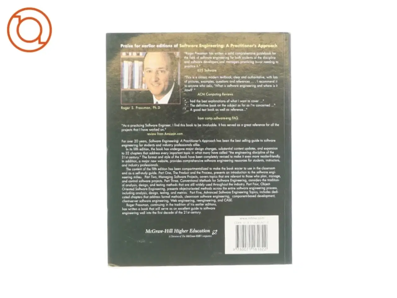 Billede 2 - Software engineering af Roger s. pressman (Bog)