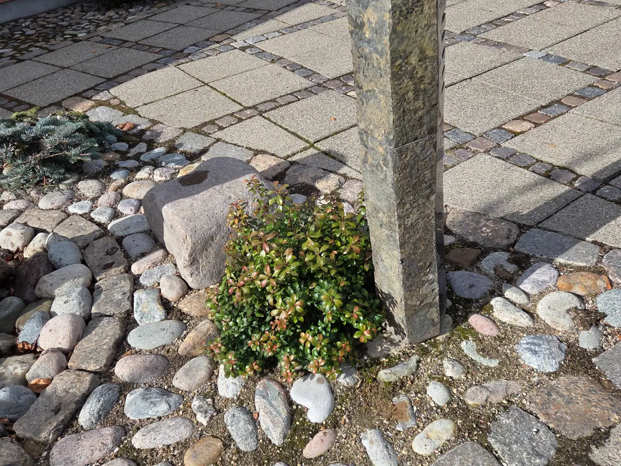 Billede 3 - Granit bed lampe 