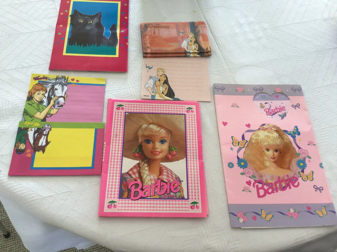 Billede 1 - Gammelt Barbie brevpapir mm