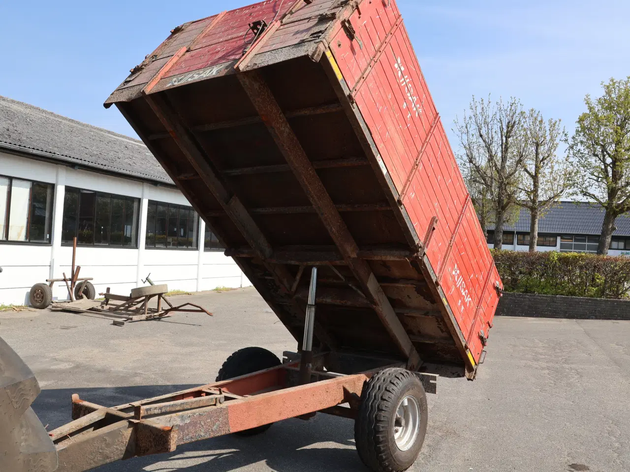 Billede 5 - Sak tipvogn 5 tons m/høje sider
