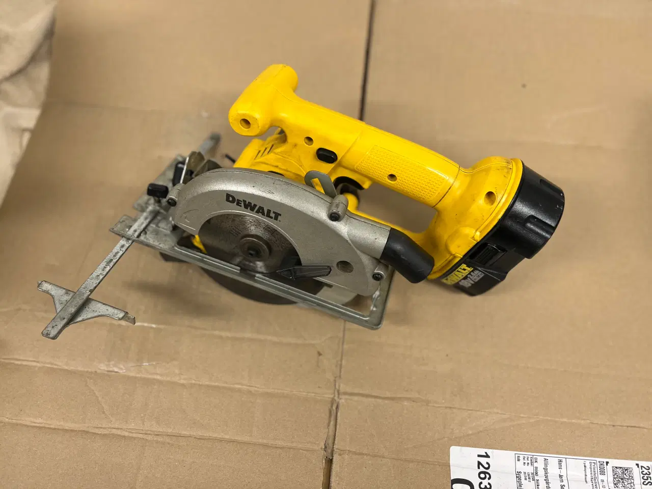 Billede 3 - DeWalt 18V Rundsav m. Batteri