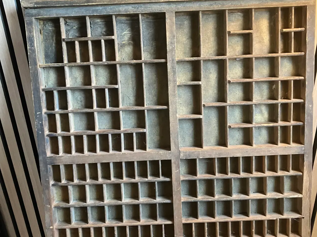 Billede 1 - Bogtrykker skuffe i træ