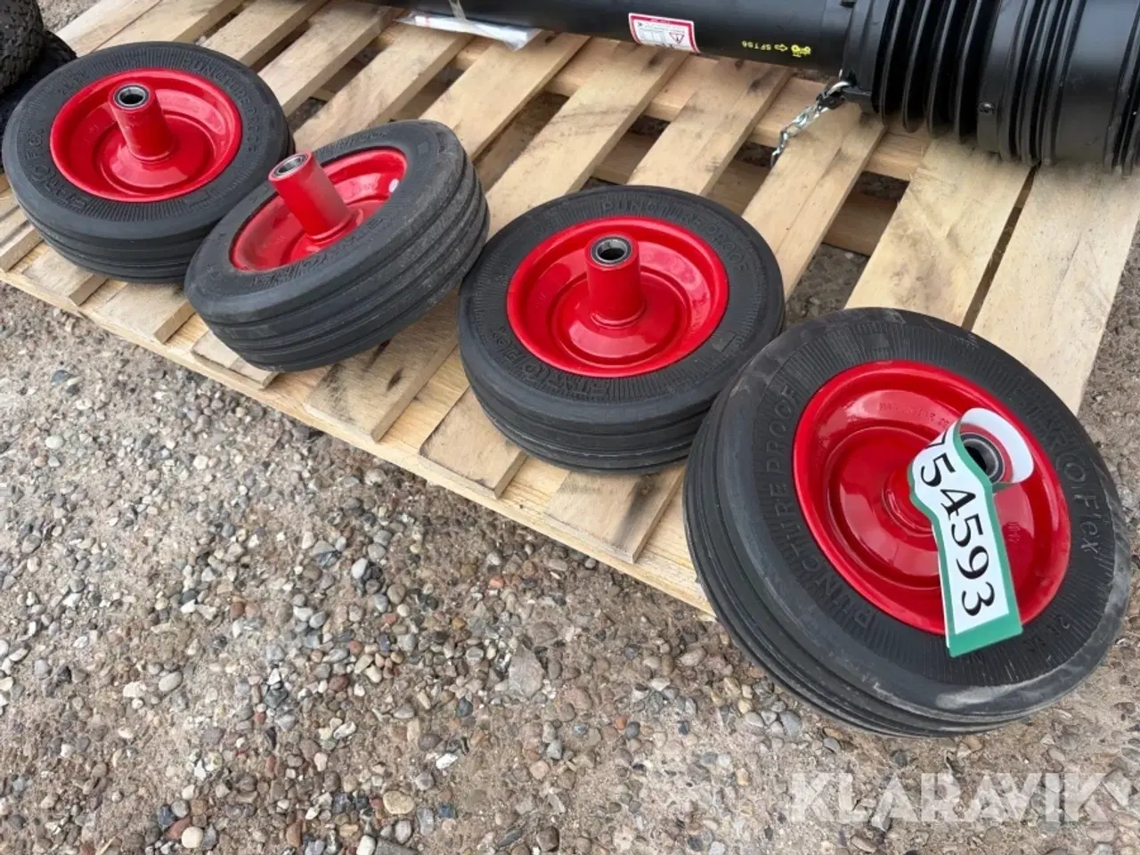 Billede 2 - Puncture proof dæk Starco Flex 4 styk
