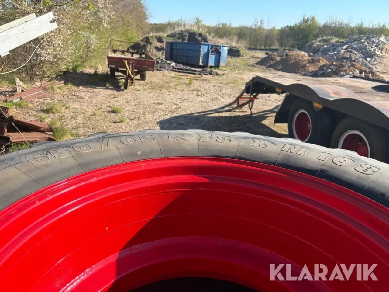 Billede 10 - Dæk Michelin - Volvo 810/2650 - 2 styks