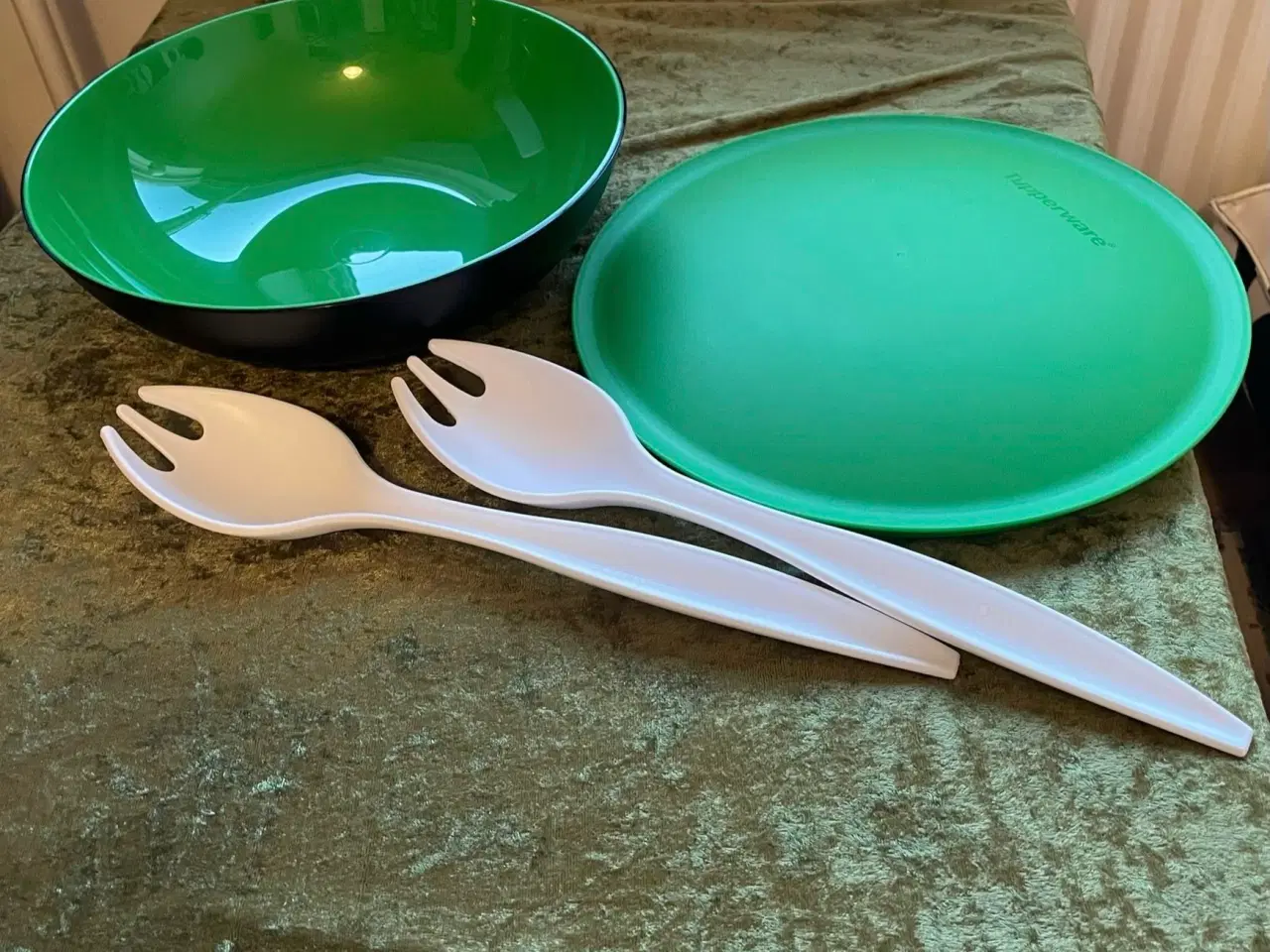 Billede 1 - Tupperware Allegra salatskål - ny