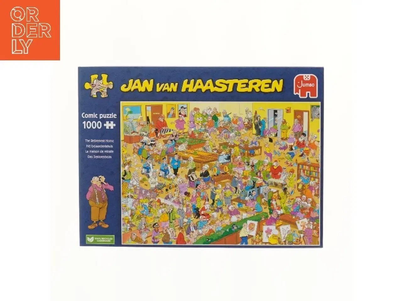Billede 1 - Jan van Haasteren 1000-brikkers puslespil (str. 37x27 cm)