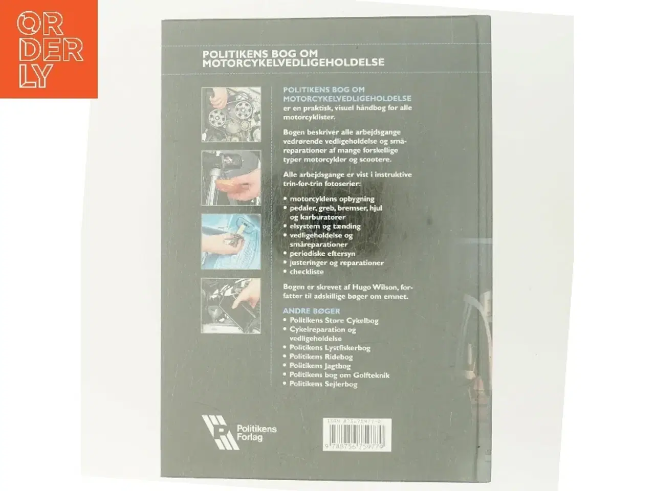Billede 3 - Politikens bog om motorcykelvedligeholdelse af Hugo Wilson (Bog)