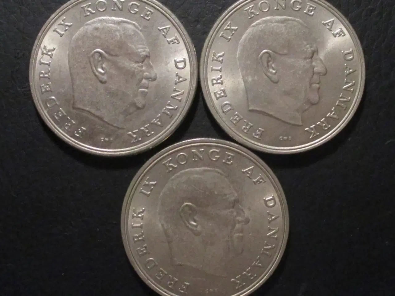 Billede 2 - 5 kr 1963, 1964 og 1969 møntskær