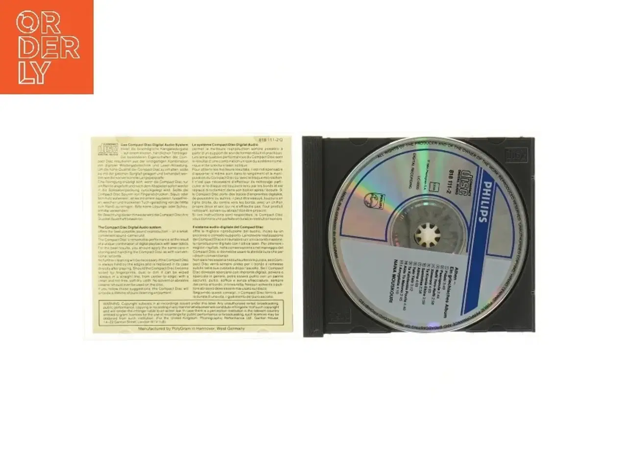 Billede 2 - CD album 'Athina' af Nana Mouskouri