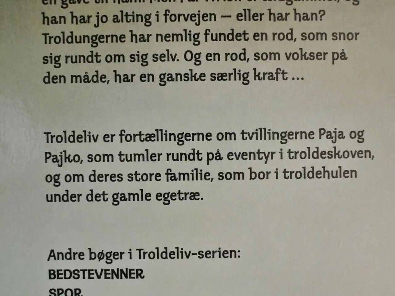 Billede 2 - troldeliv 1 - rødder, af sissel bøe og peter madse