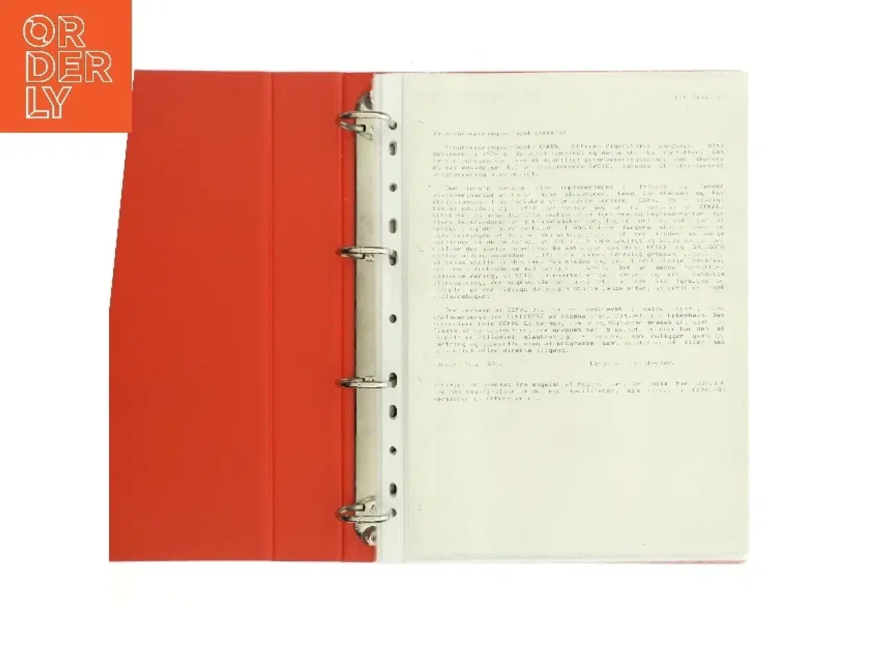 Billede 1 - Sjælden CBM COMAL-80-manual i mappe fra 1981 – Commodore PET/CBM-tidsalder (Børge R. Christensen)