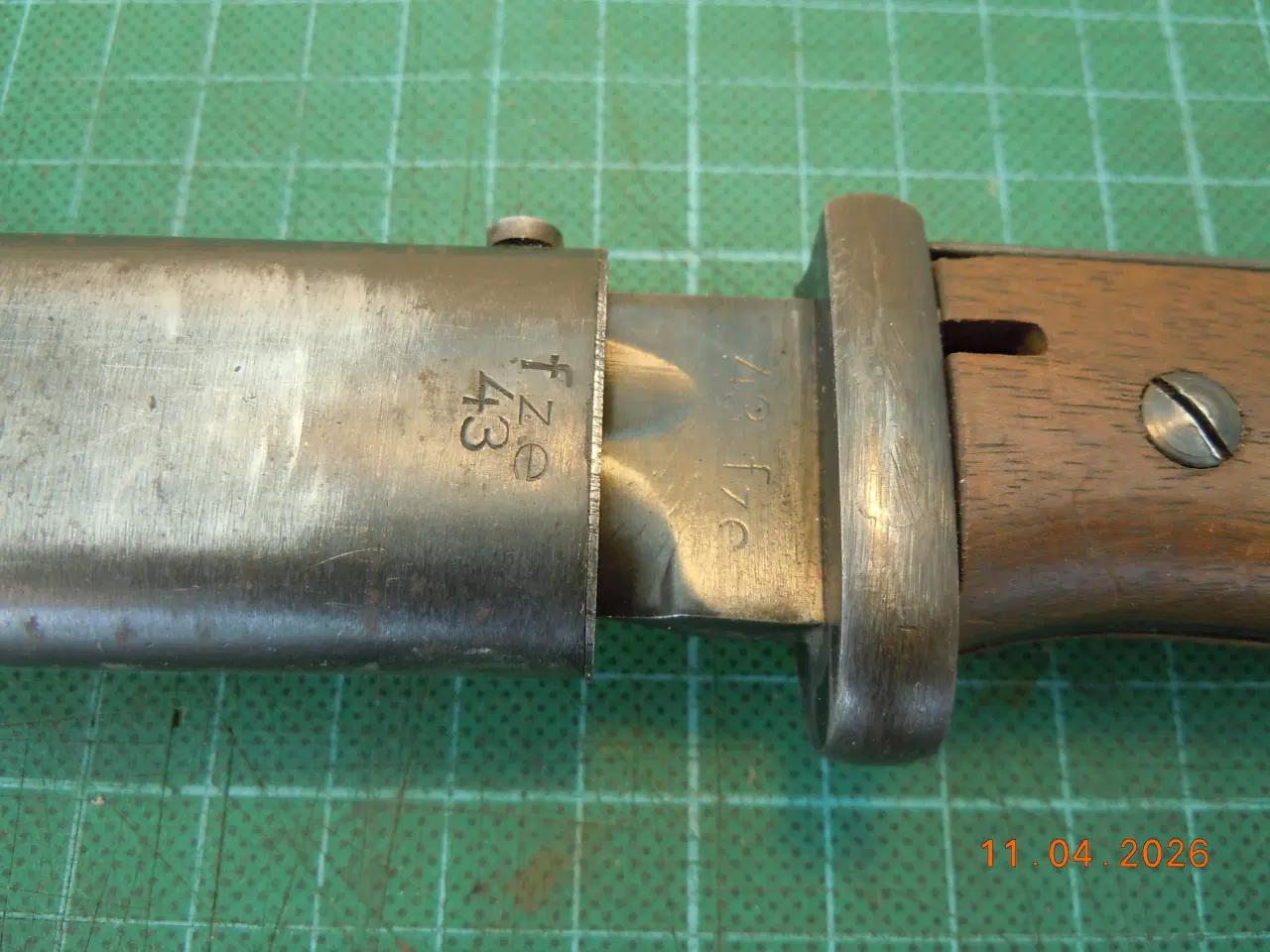 Billede 6 - K 98 bajonet nummerens med skede.