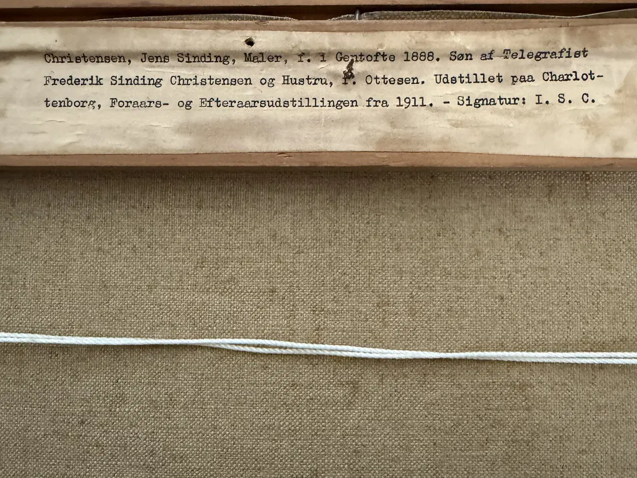 Billede 2 - Maleri af Jens Sinding Christensen 