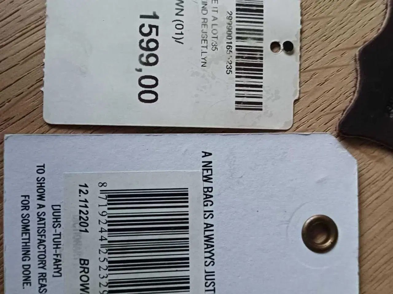 Billede 7 - Brun læder rejsetaske