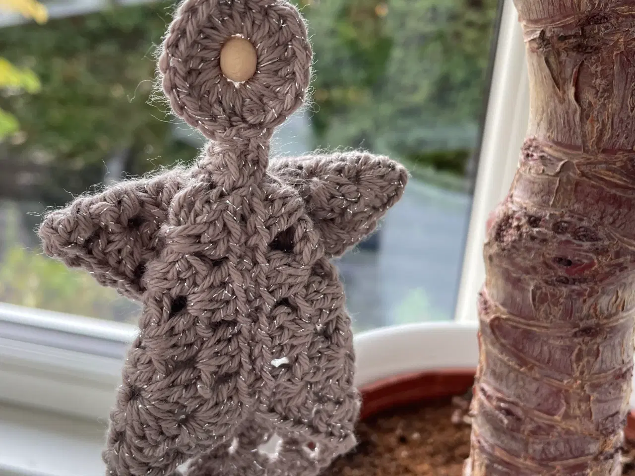 Billede 1 - Julepynt hæklede engle til juletræet