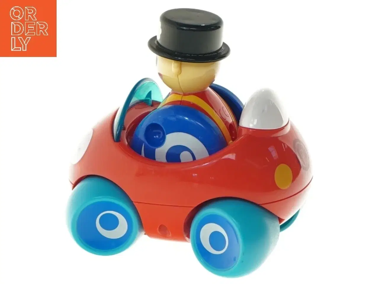 Billede 1 - Toy car with removable figure fra Fætter BR (str. 14 cm)