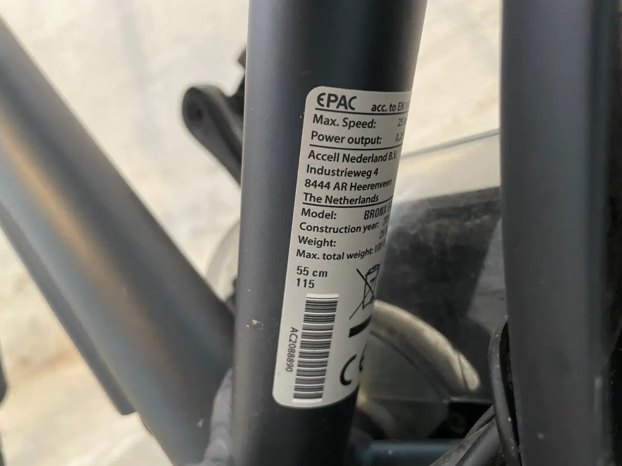 Billede 9 - Batavus Bronx E-GO  55 cm