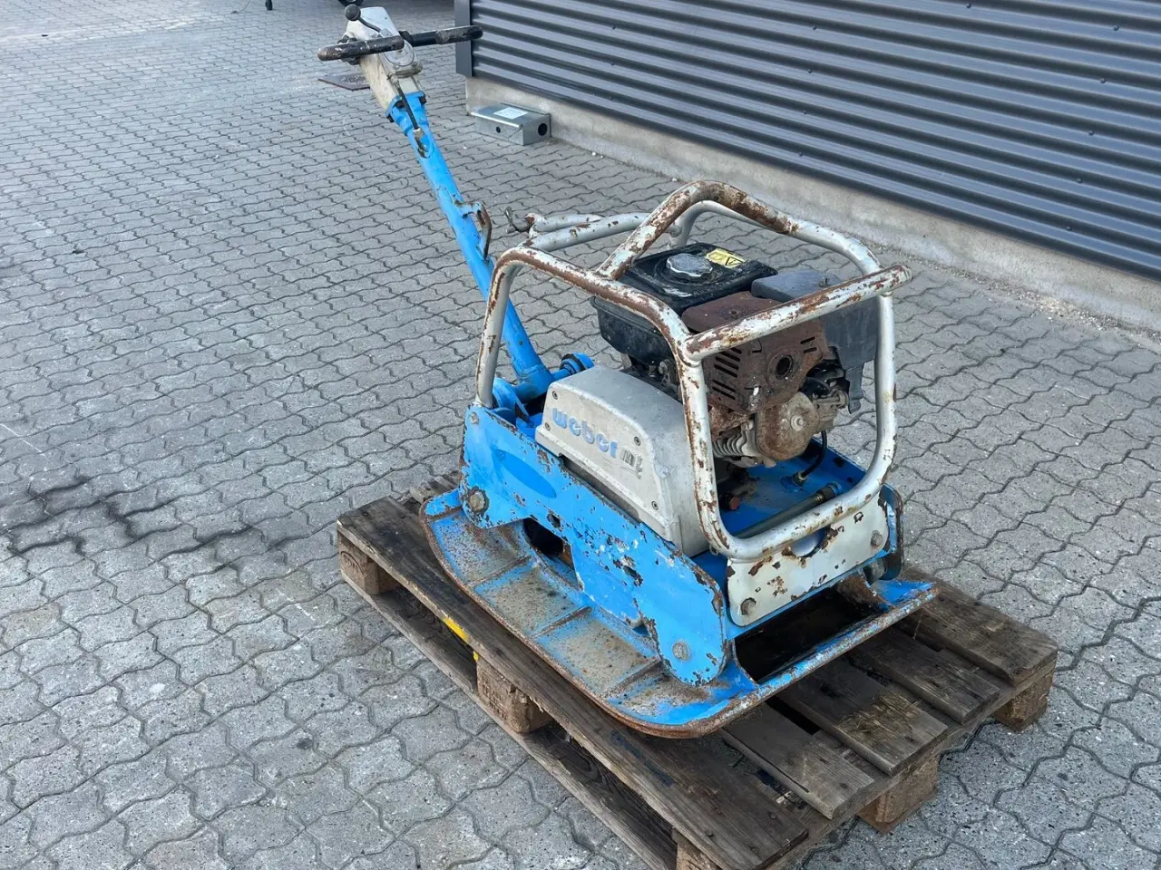 Billede 2 - Weber cr4 243kg Frem/bak pladevibrator