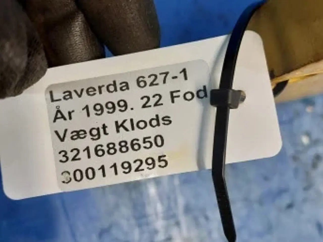 Billede 8 - Laverda 627 22 Fod Vægt Klods 321688650