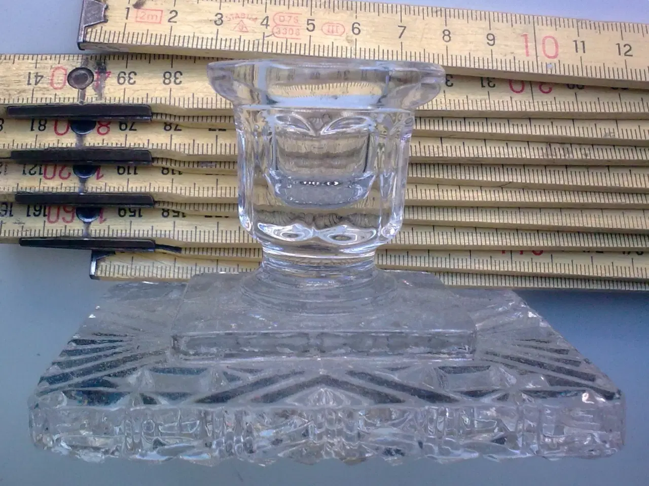 Billede 10 - Bling påske skåle 4 m lysestage glas NYT og GL. 