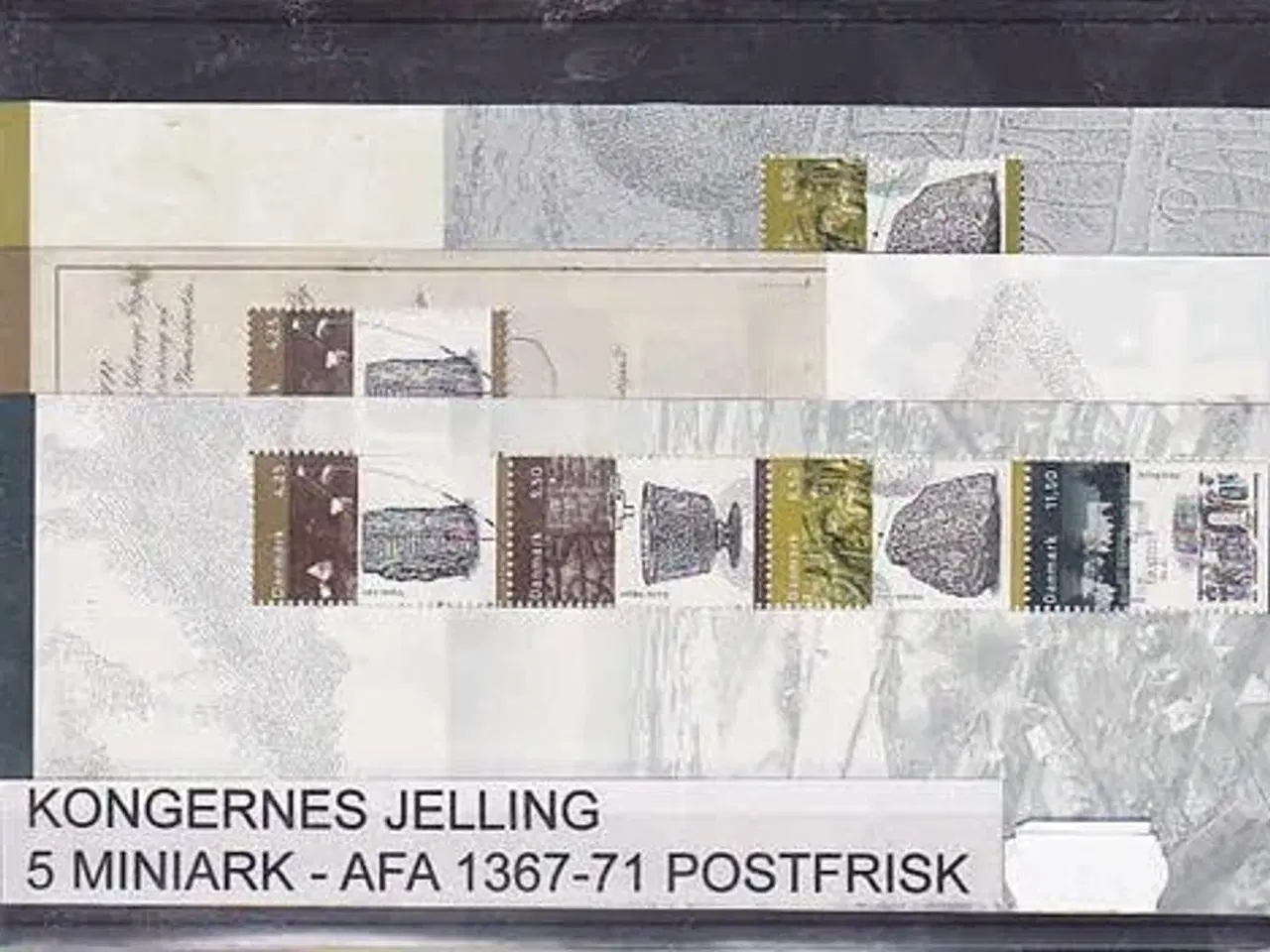 Billede 1 - Kongernes Jelling AFA 1367-71. Postfrisk