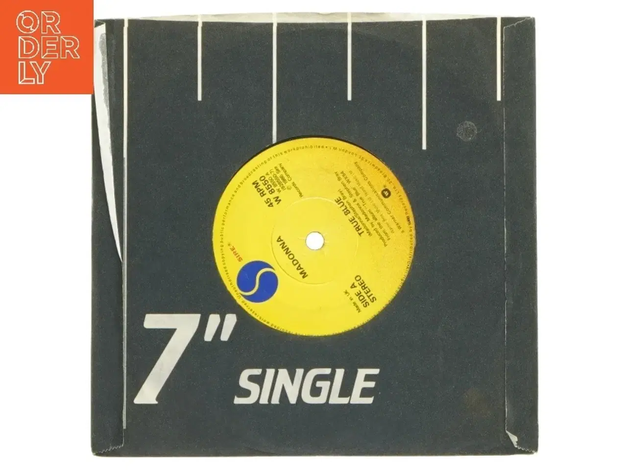 Billede 2 - Madonna 7" Single Vinyl - Holiday/True Blue fra Sire