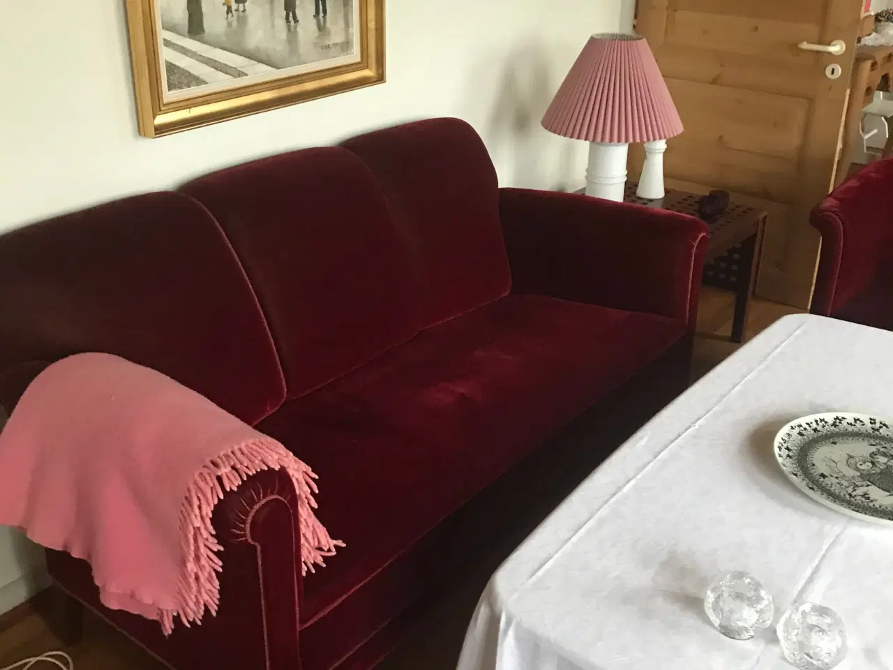 Billede 3 - Antik sofa gruppe fra Fredericia Stolefabrik 