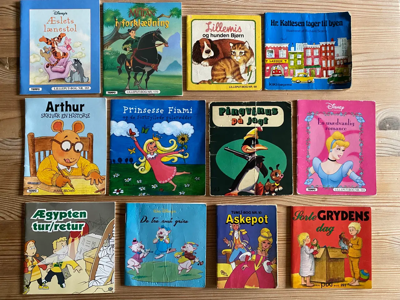 Billede 5 - 5 x 12 børnebøger, Lilleput, Disney m.m.