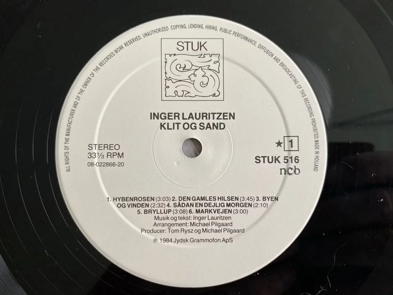 Billede 2 - Inger Lauritzen: Klit og sand - LP vinyl