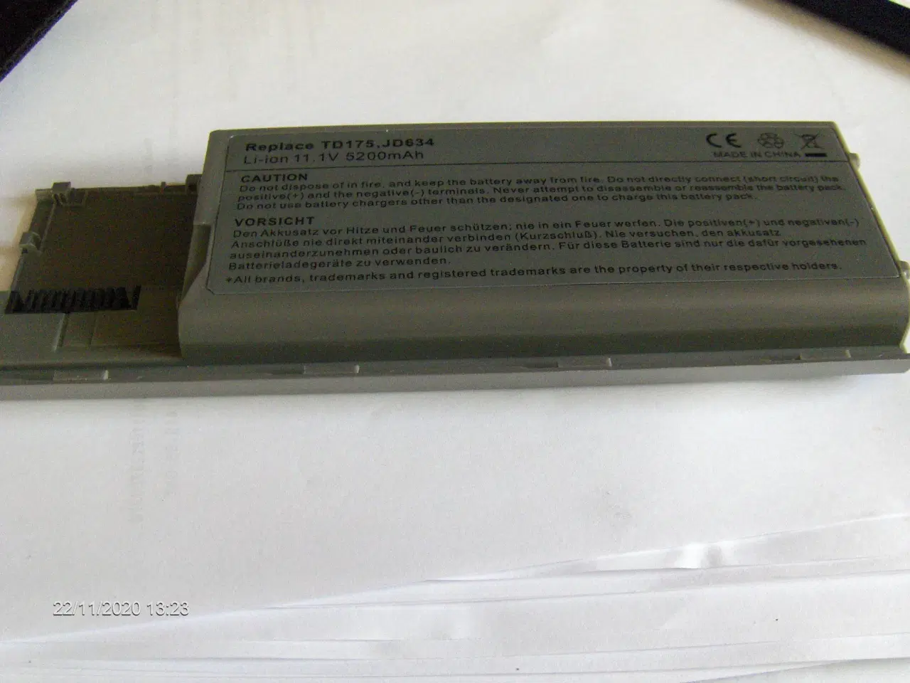 Billede 1 - Batteri til Dell laptops