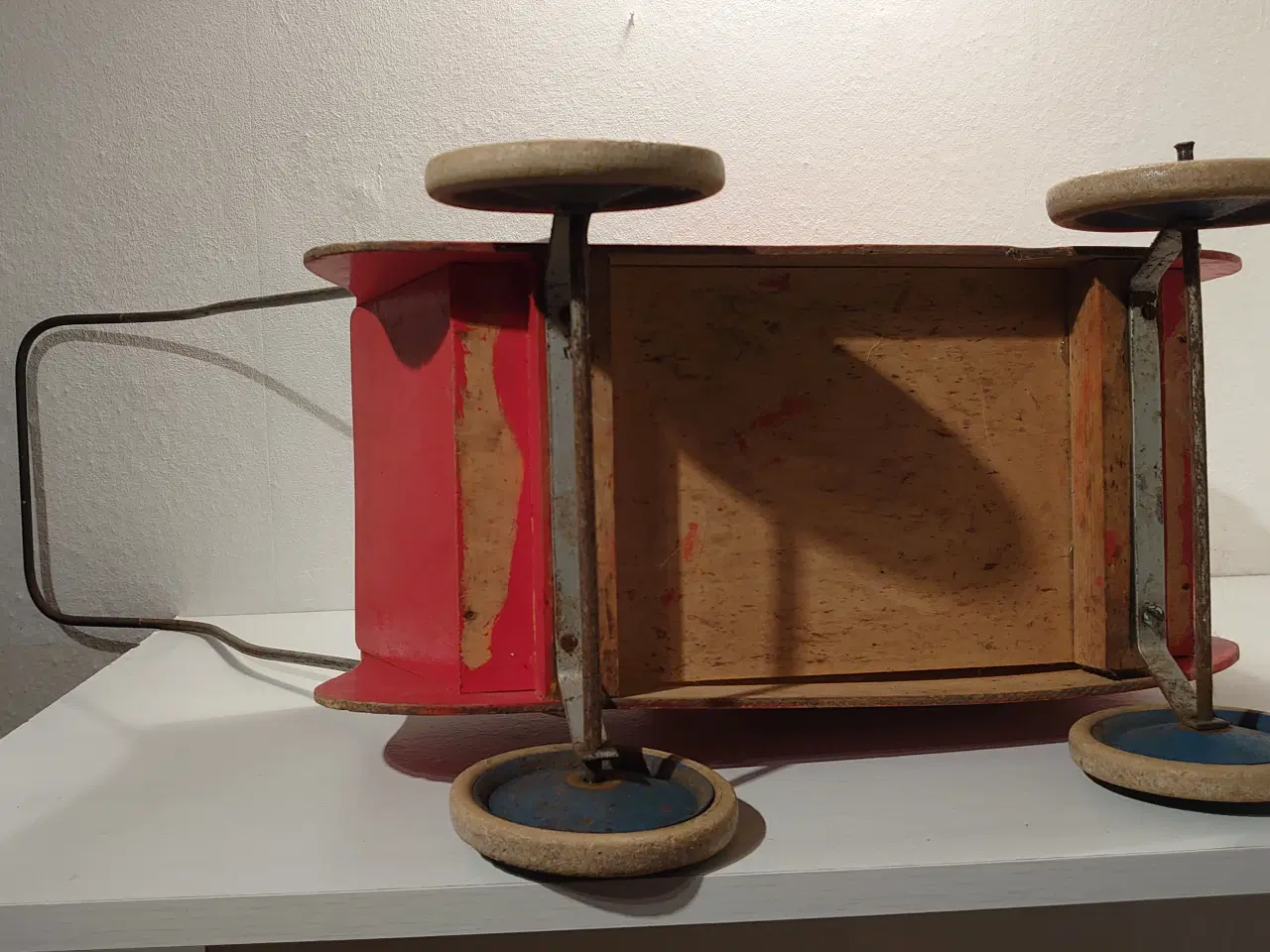 Billede 5 - Fin gammel dukkevogn. Ca 1950