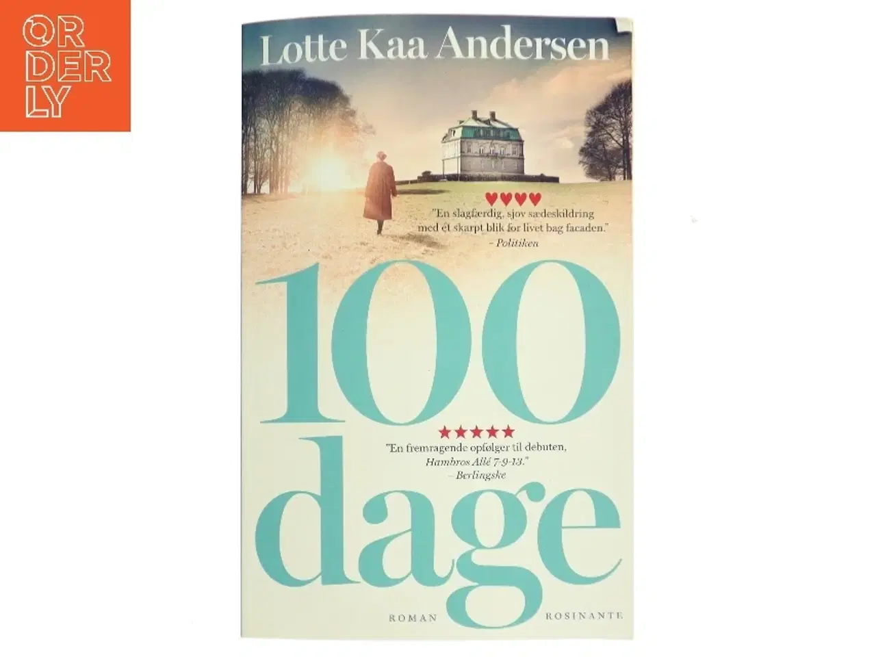Billede 1 - 100 dage : roman af Lotte Kaa Andersen (Bog)