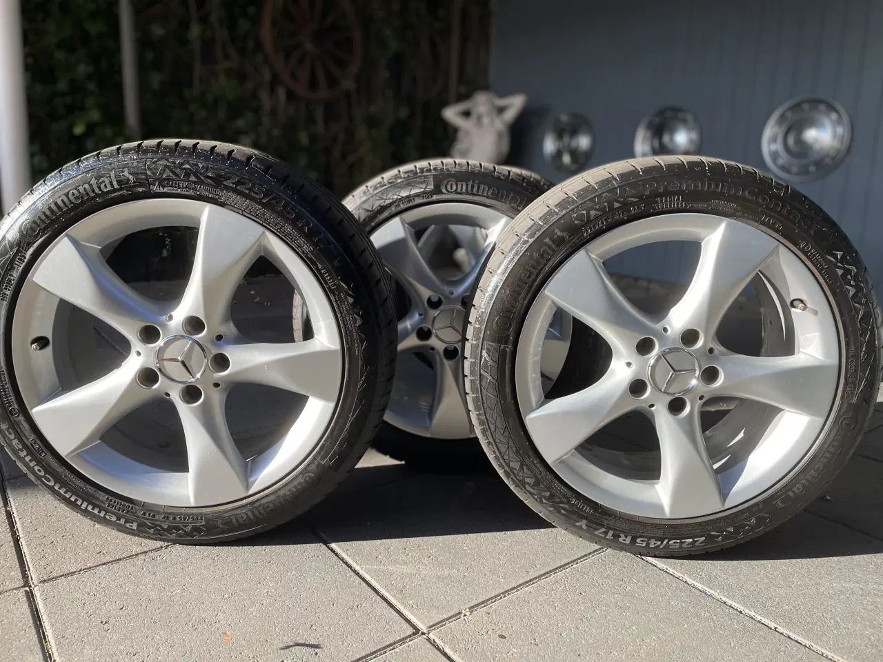 Billede 3 - Super fine originale 17 Mercedes alufælge 