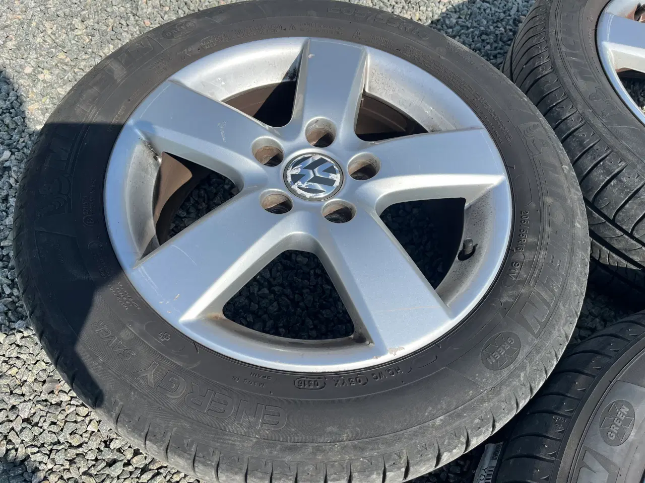 Billede 3 - Originale VW alufælge (ET50) med Michelin Energy