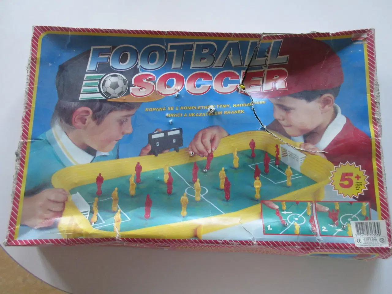 Billede 3 - Bordfodbold i plastik