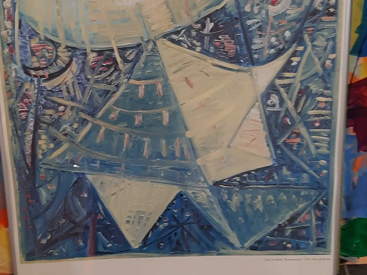 Billede 3 - Litografier/ lidt større kunsttryk/ malerier