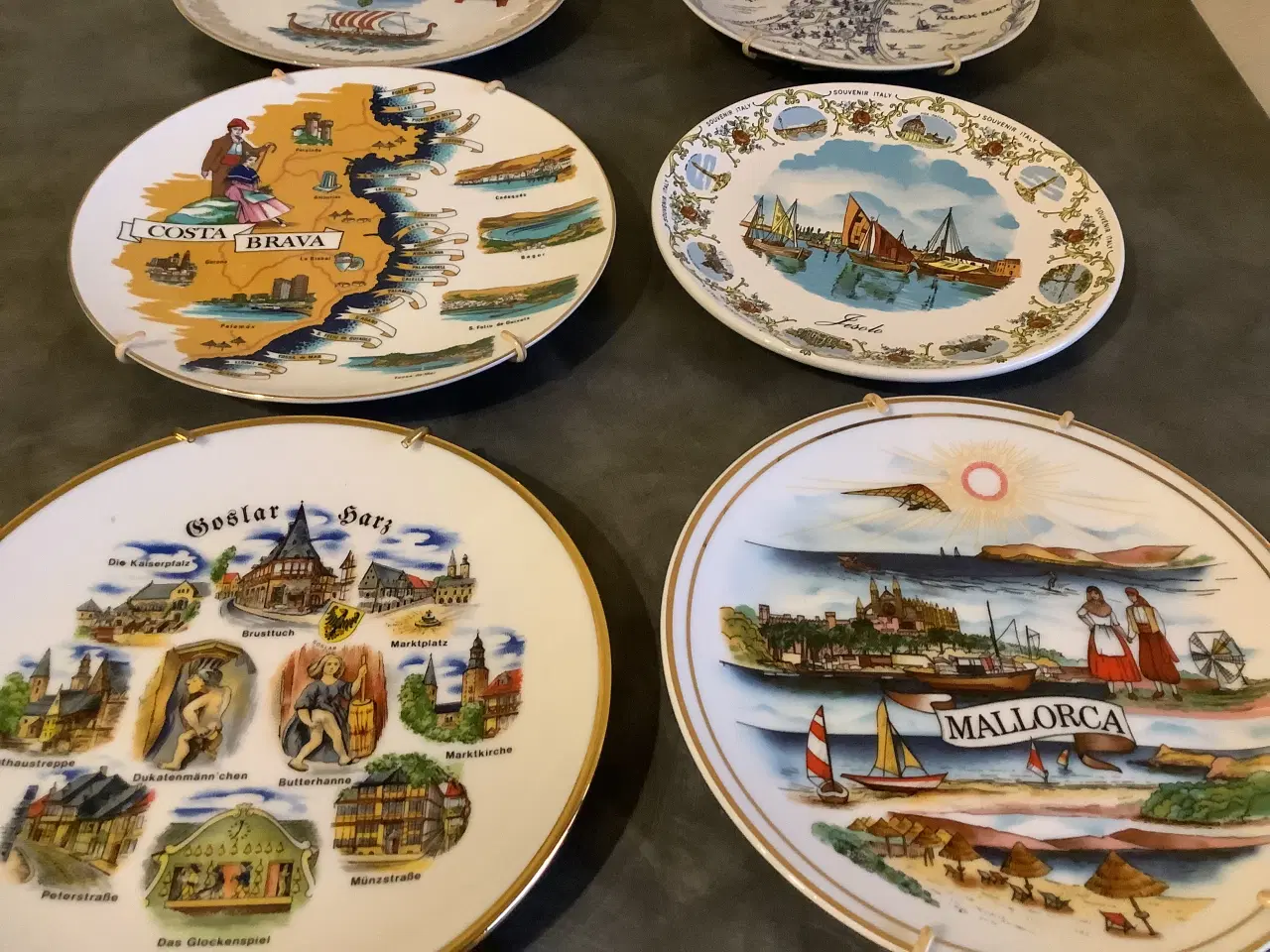 Billede 3 - Suvinirs platter fra flere lande