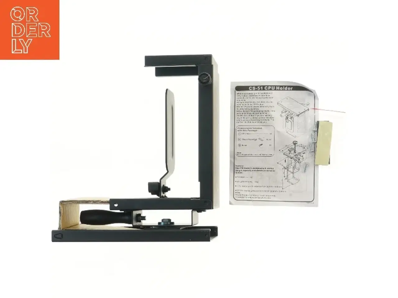 Billede 3 - Computer-holder CS-51 til skrivebordet (str. 24,5x28,5x13 cm)