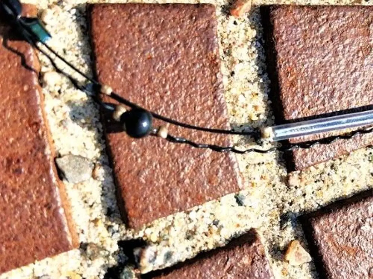 Billede 3 - Håndlavet, unik halskæde med sorte glasperler