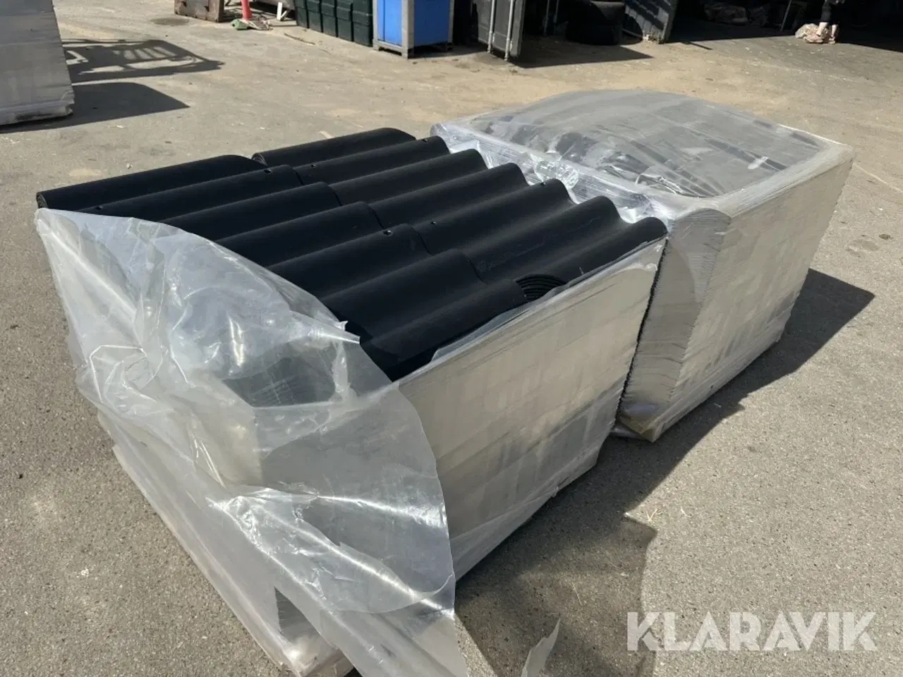 Billede 1 - Bølgeplader Euronit 702 HJ/HU Sort - 300 styks