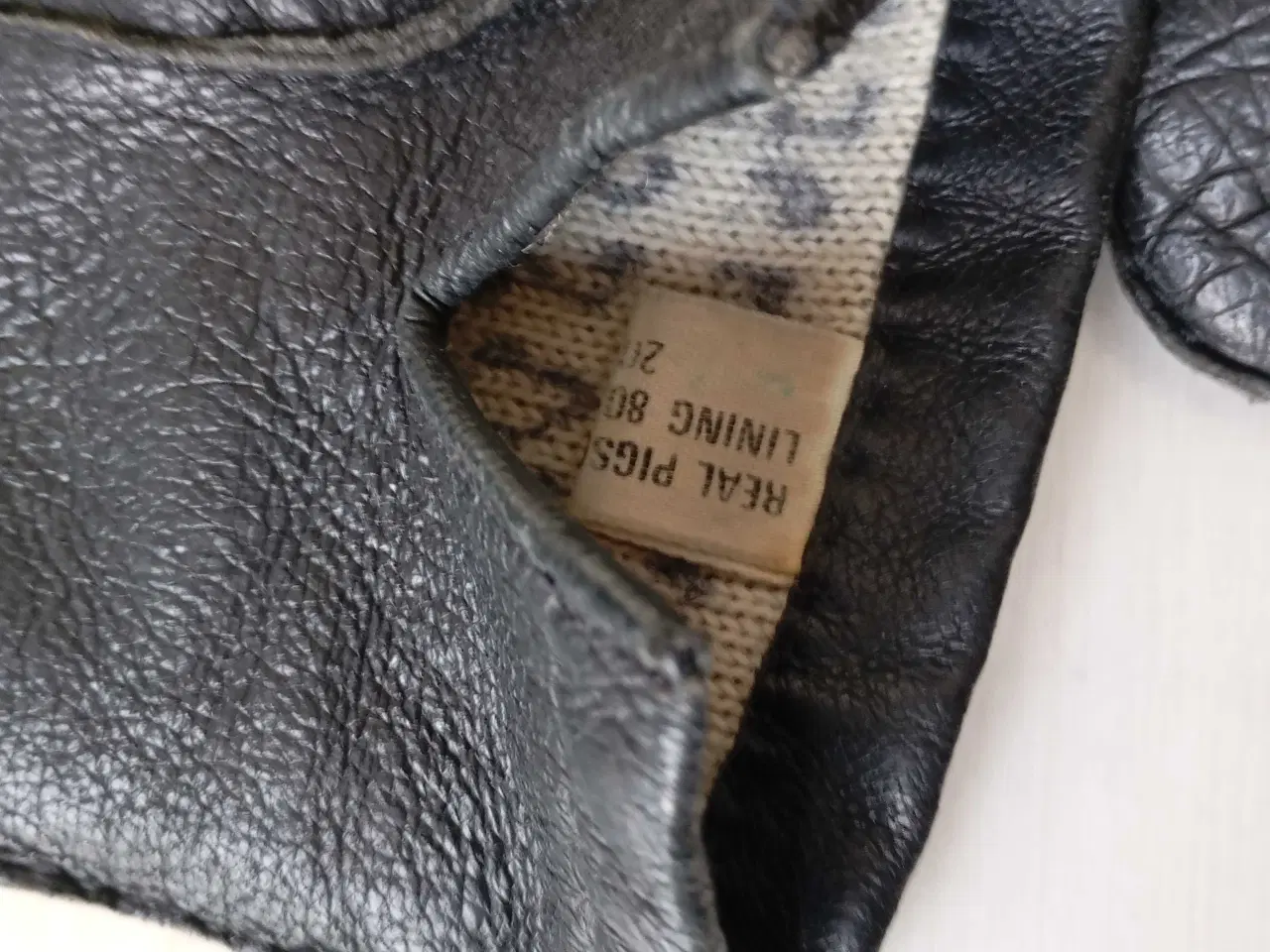 Billede 3 - Skindhandsker til herre